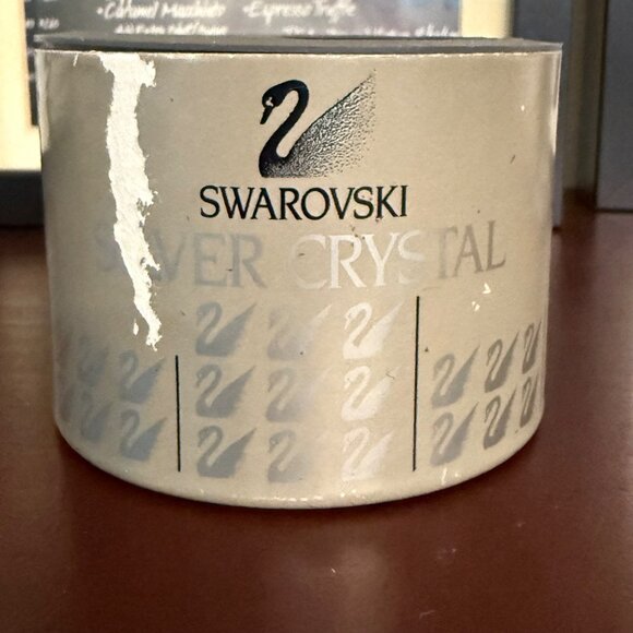 Swarovski Silver Crystal Bear Honey Pot Figurine with Certificate - Picture 3 of 8